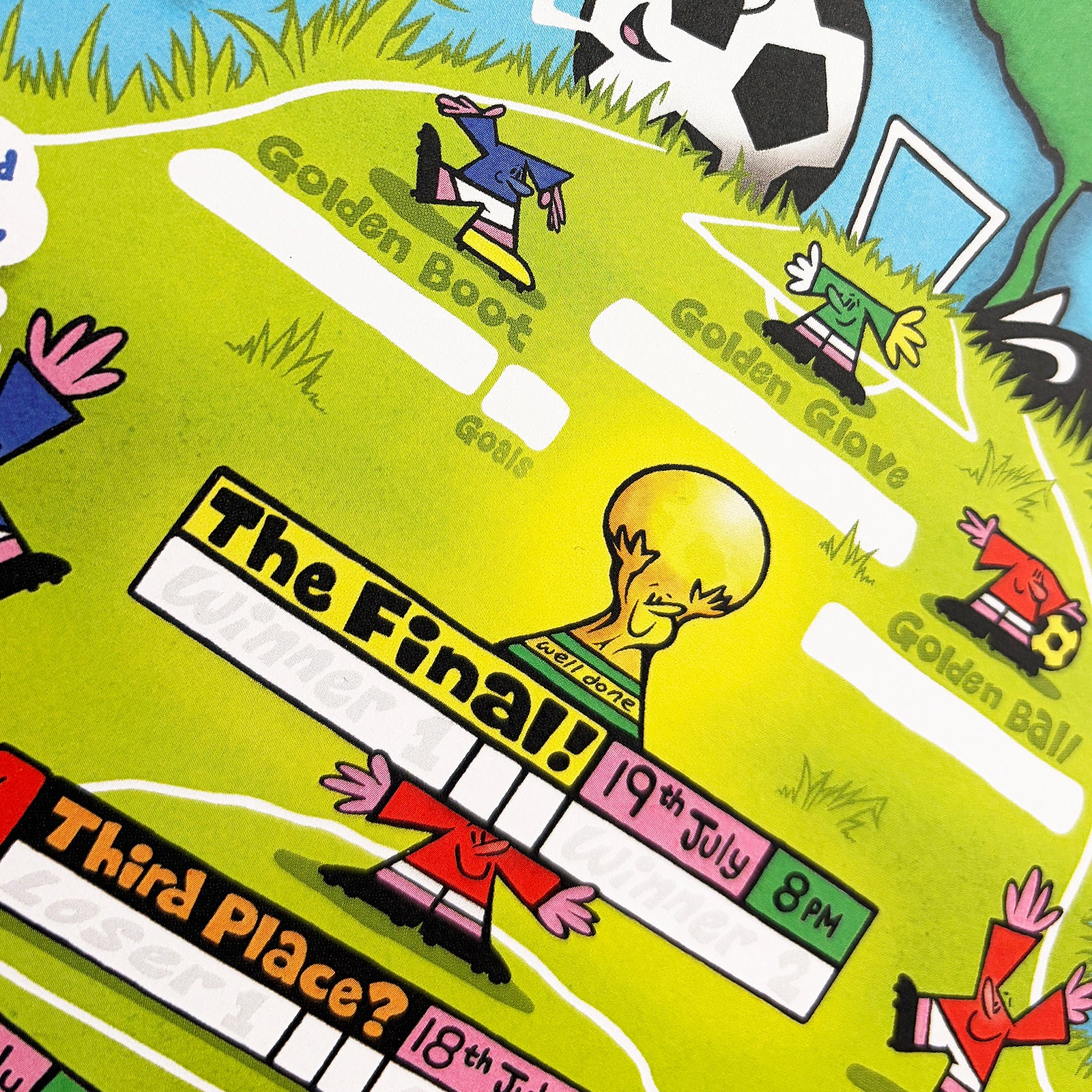 World Cup Wallchart by Turbo Island
