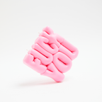 Wavey Casa -  'FUCK YOU' Pink Puffer Candle
