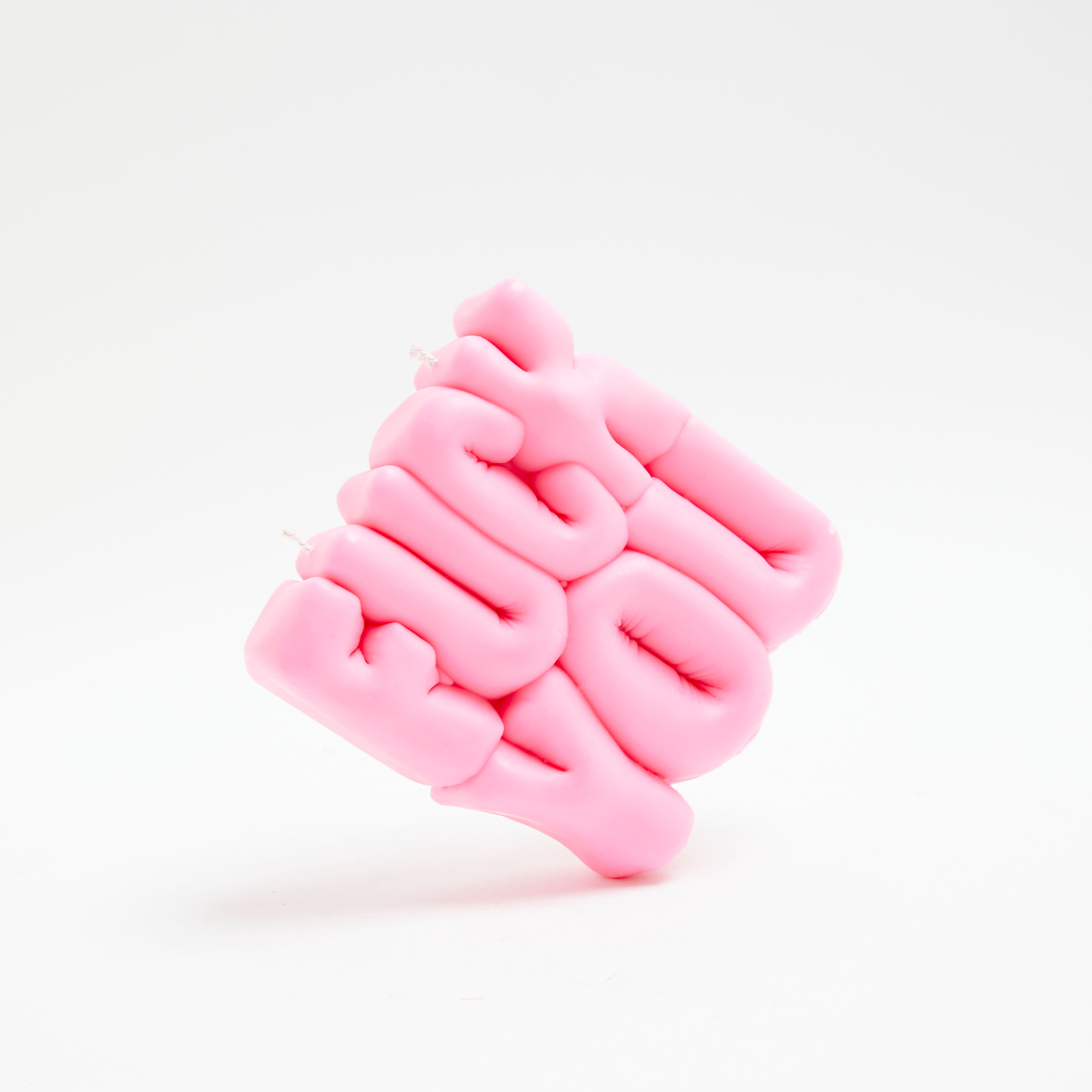 Wavey Casa -  'FUCK YOU' Pink Puffer Candle