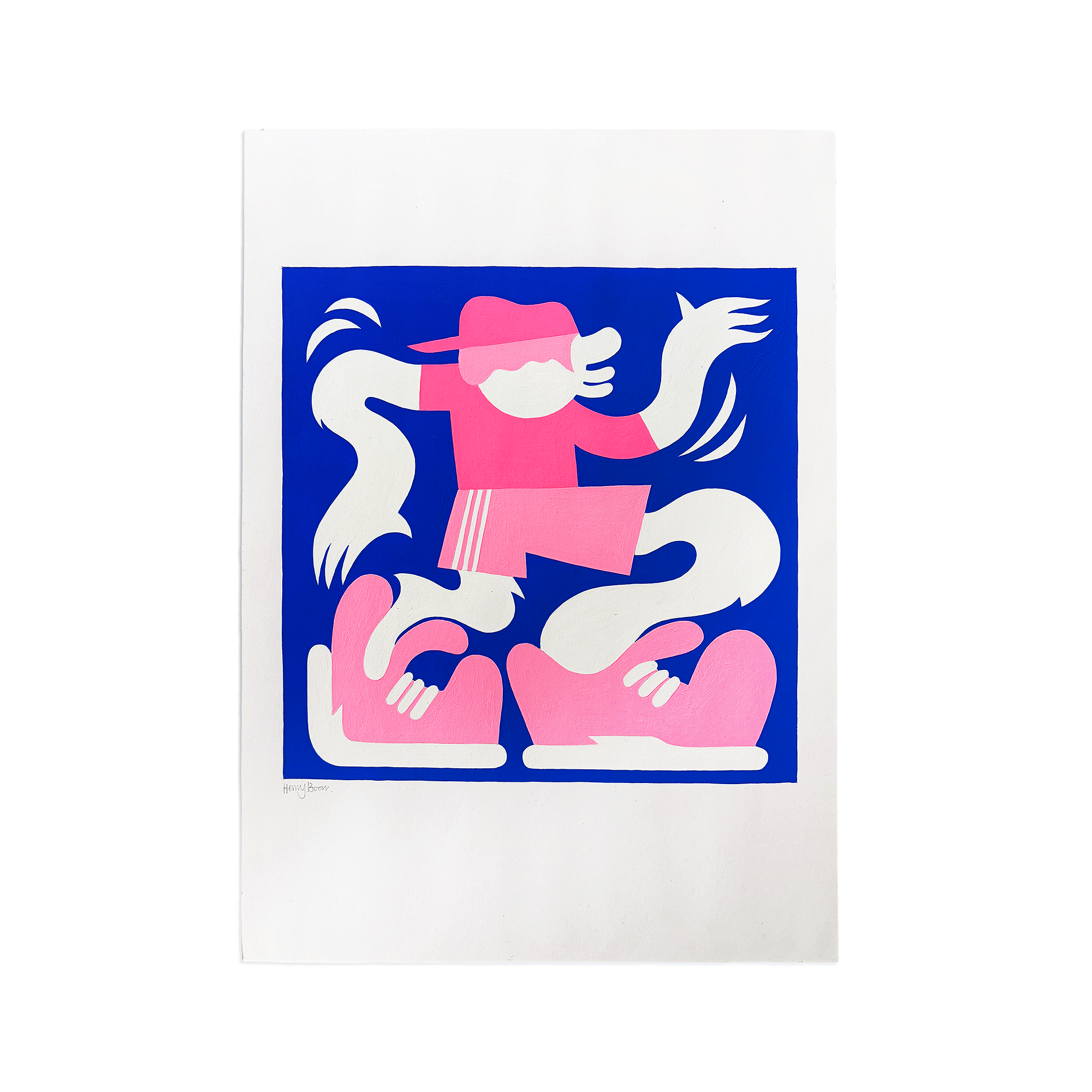 'Body Moving' Original Artwork