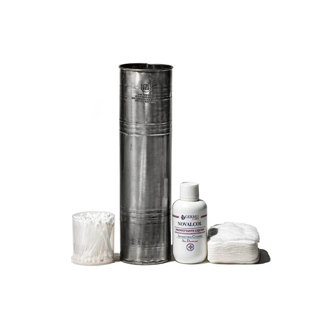 Puebco - Recycle Steel Trash Can / Round Ø100