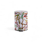 Seletti - 'Snakes White' Dustbin 5L