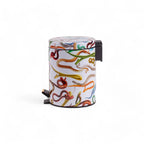 Seletti - 'Snakes White' Dustbin 5L