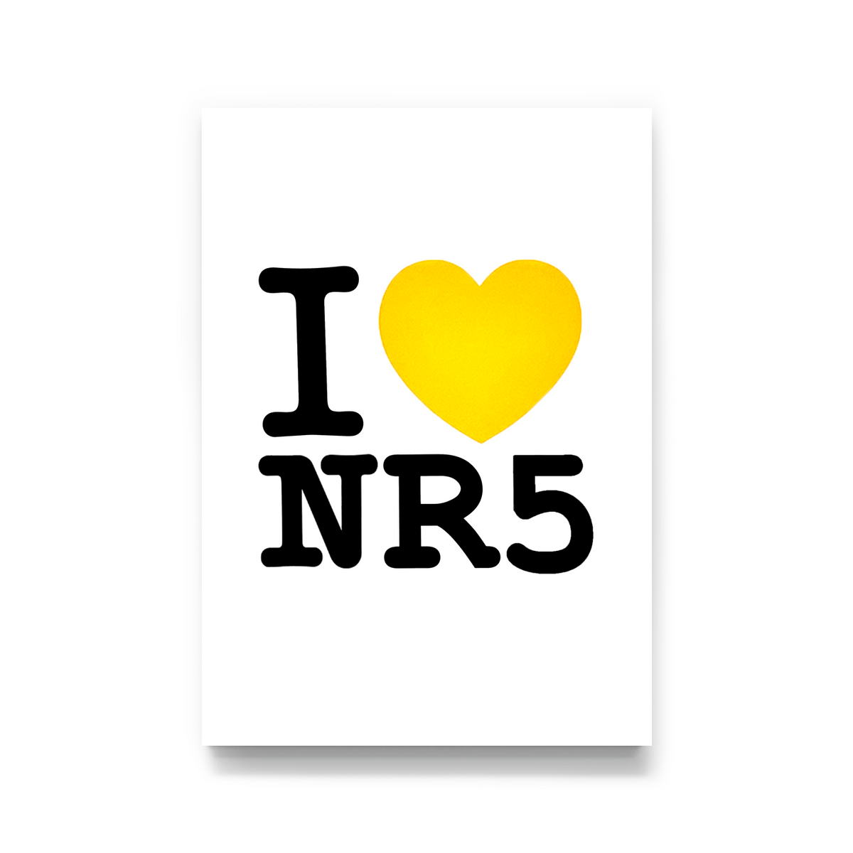 I Love NR5 Print