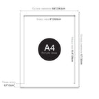 White A4 Picture Frame