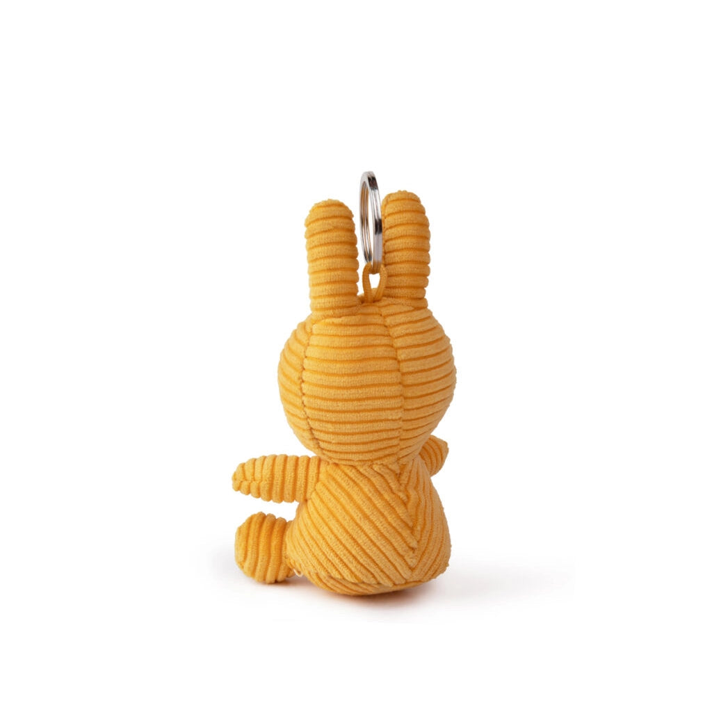 Miffy Keychain Corduroy Eco Yellow