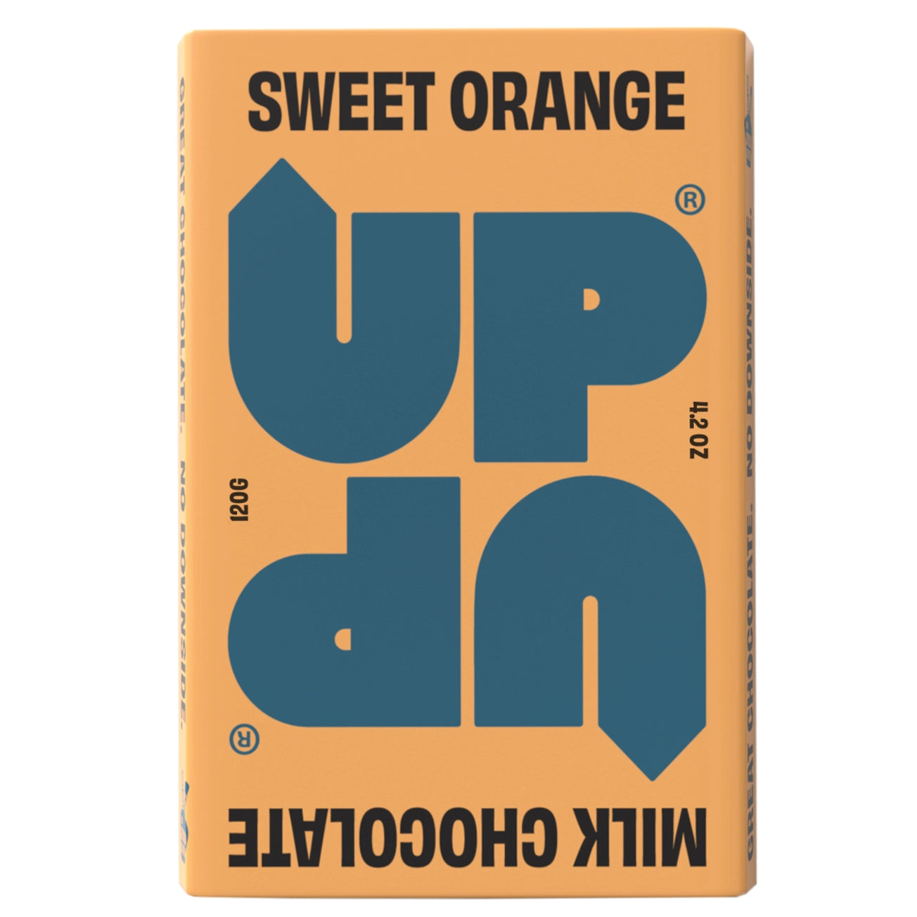 Up-Up Sweet Orange Milk Chocolate Bar