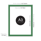 Green A3 Picture Frame