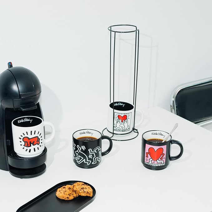 Keith Haring - Set of 4 Stacking Mugs