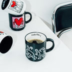 Keith Haring - Set of 4 Stacking Mugs