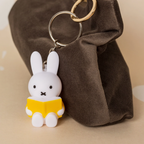 Ap Junior Miffy with Book Keyring - Yellow