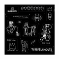 Basquiat in Black & White - Sheet of 13 Kiss-Cut Stickers