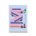 Big Limo Vibes Print by Juan Molinet