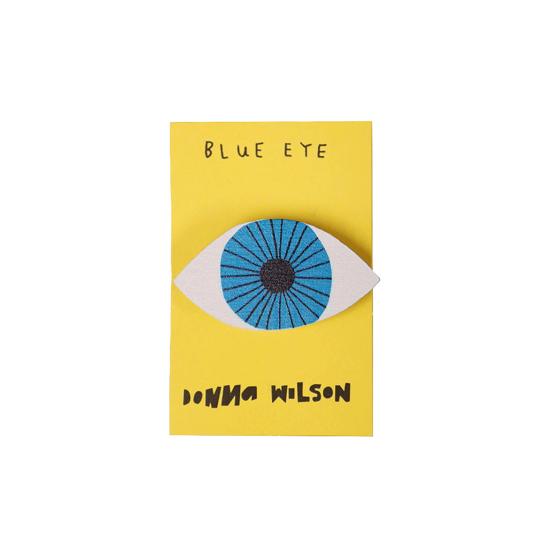 Blue Eye Pin Badge