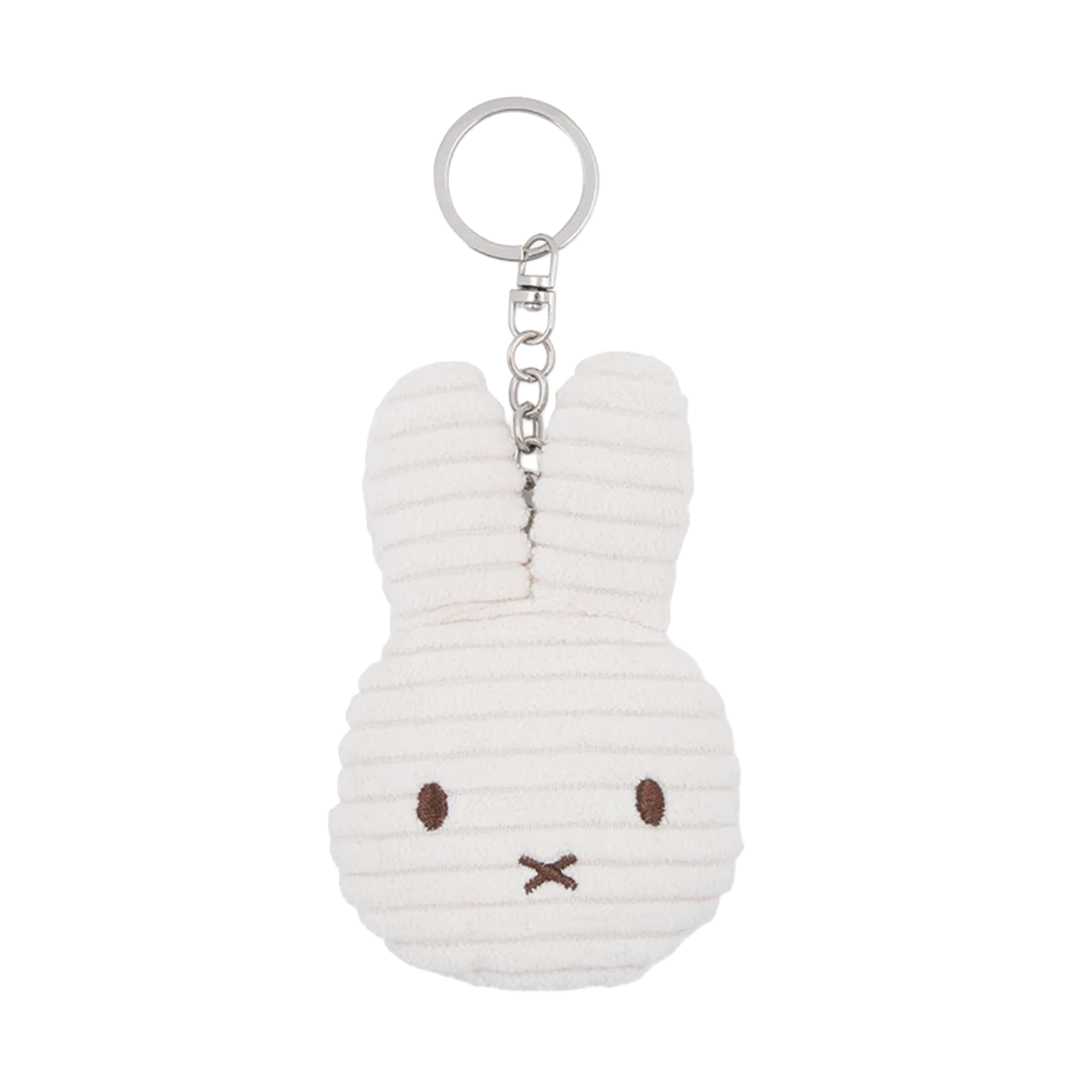 Bon Ton Toys Miffy Flat Keychain Corduroy Eco White