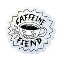 Caffeine Fiend By Apply - Die-Cut Sticker