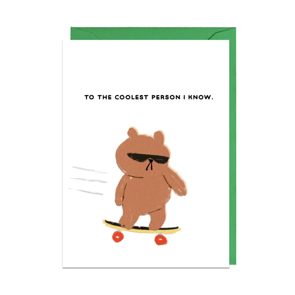 Coolest Person - Greetings Card