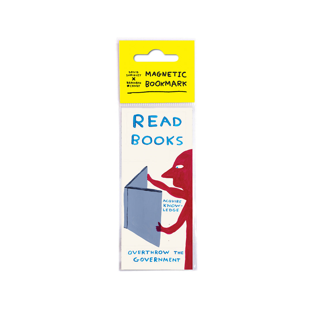David Shrigley Magnetic Bookmark - Read Books