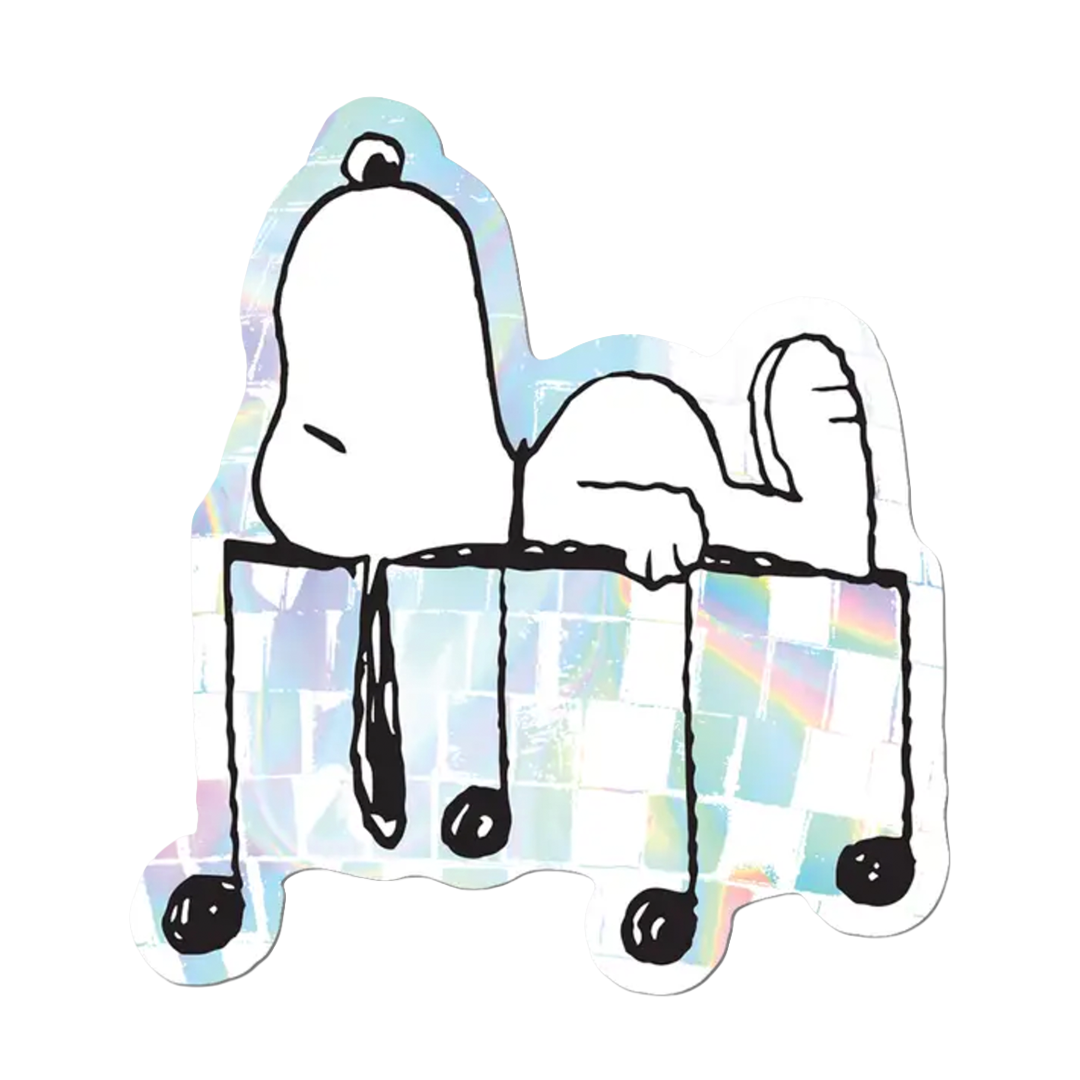 Disco Snoopy - Die-Cut Sticker