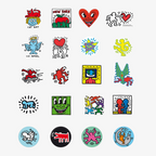 Keith Haring - Magnets Set