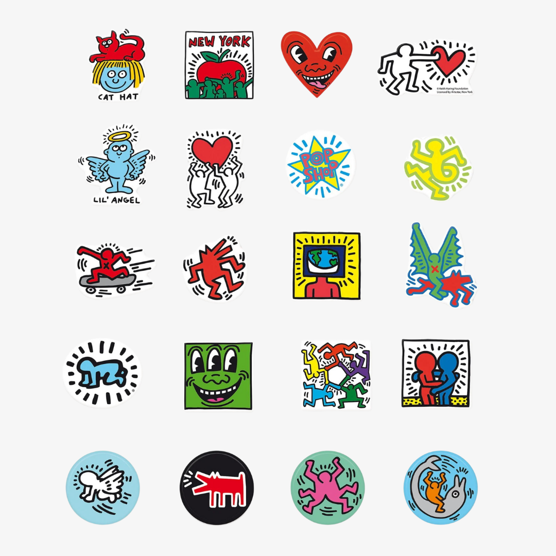 Keith Haring - Magnets Set