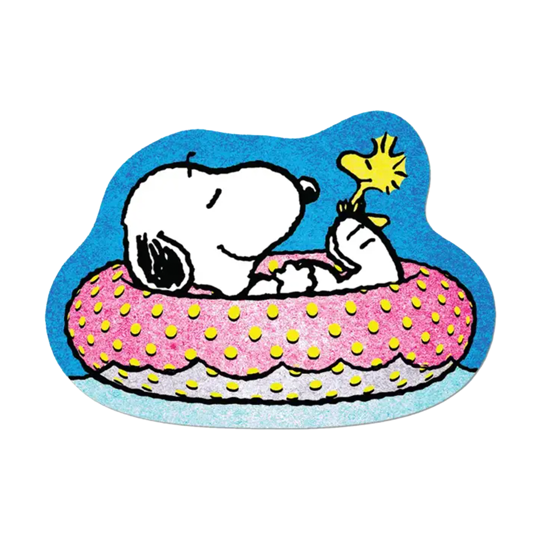 Floating Snoopy By Peanuts - Die-Cut Sticker