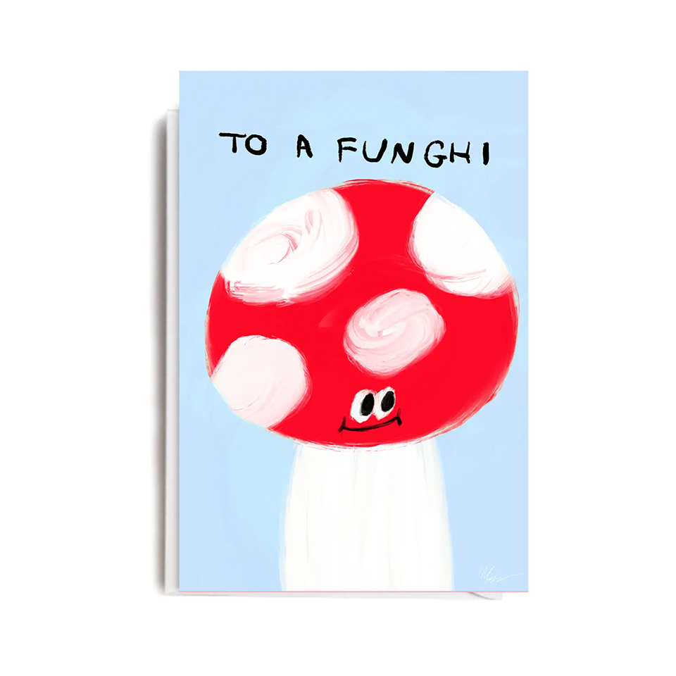 Funghi - Greetings Card