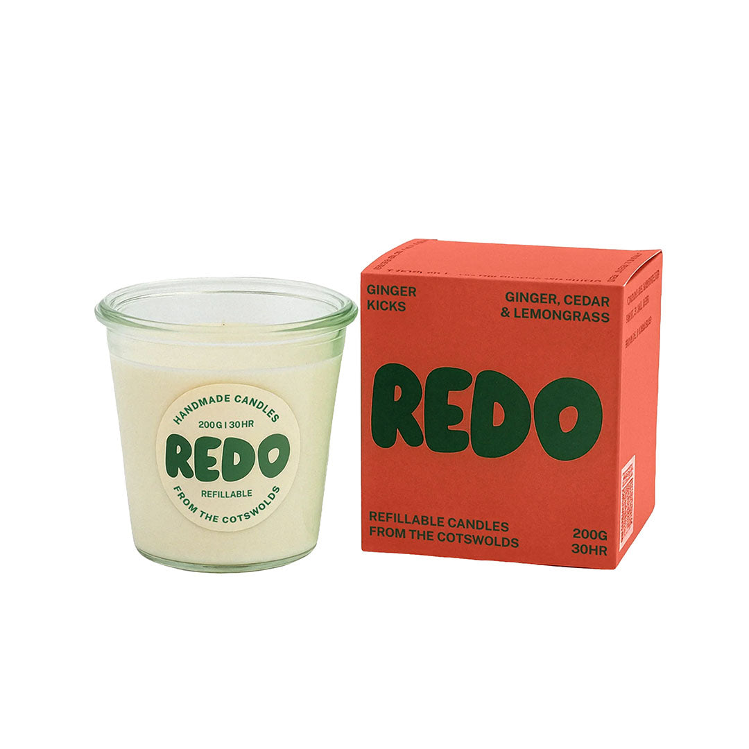 Redo - Refillable Candle - Ginger Kicks
