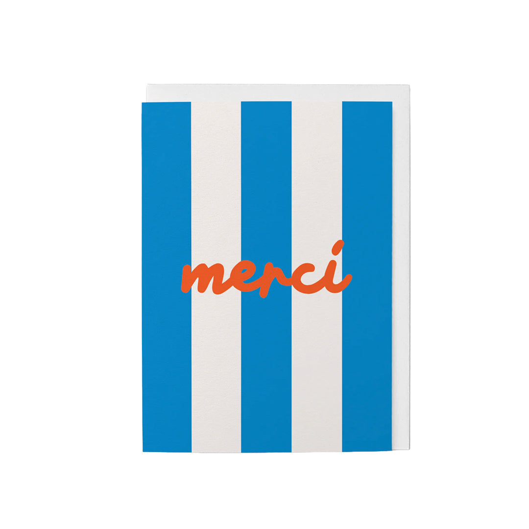 Graphic Factory - 'Merci' Greetings Card