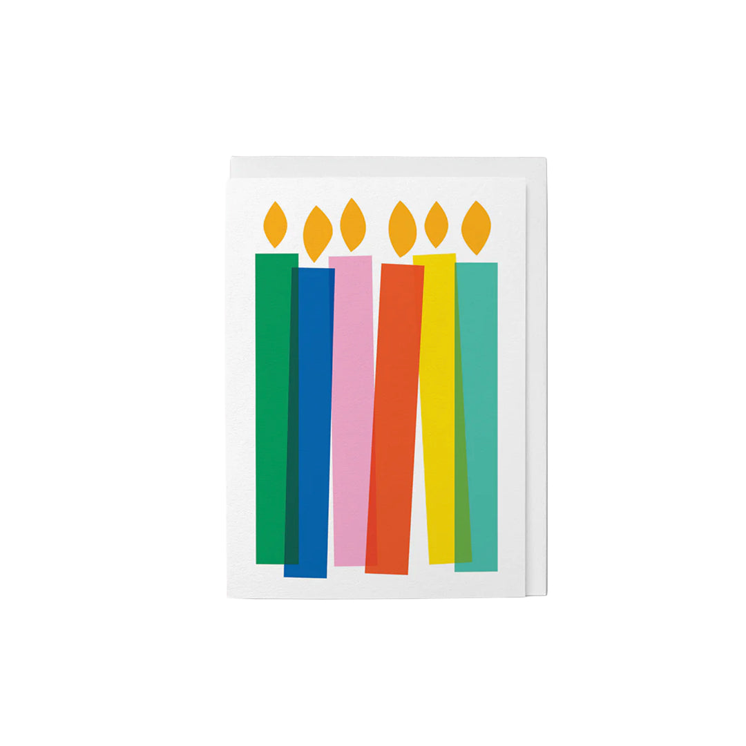 Graphic Factory - 'Birthday Candles' Greeting Card