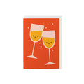 Graphic Factory - 'Cheers and Smiles' Greetings Card