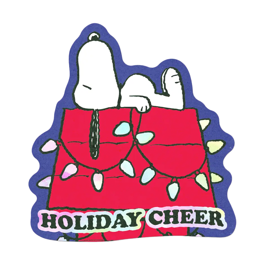 Holiday Cheer By Peanuts - Die-Cut Sticker