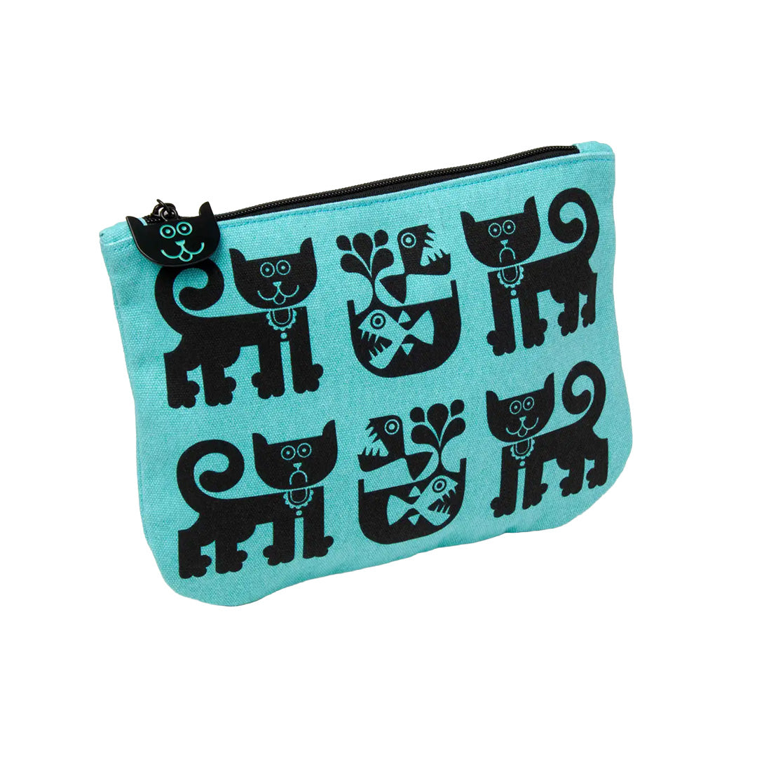 Magpie x Hornsea - Cat and Pirhana Pouch