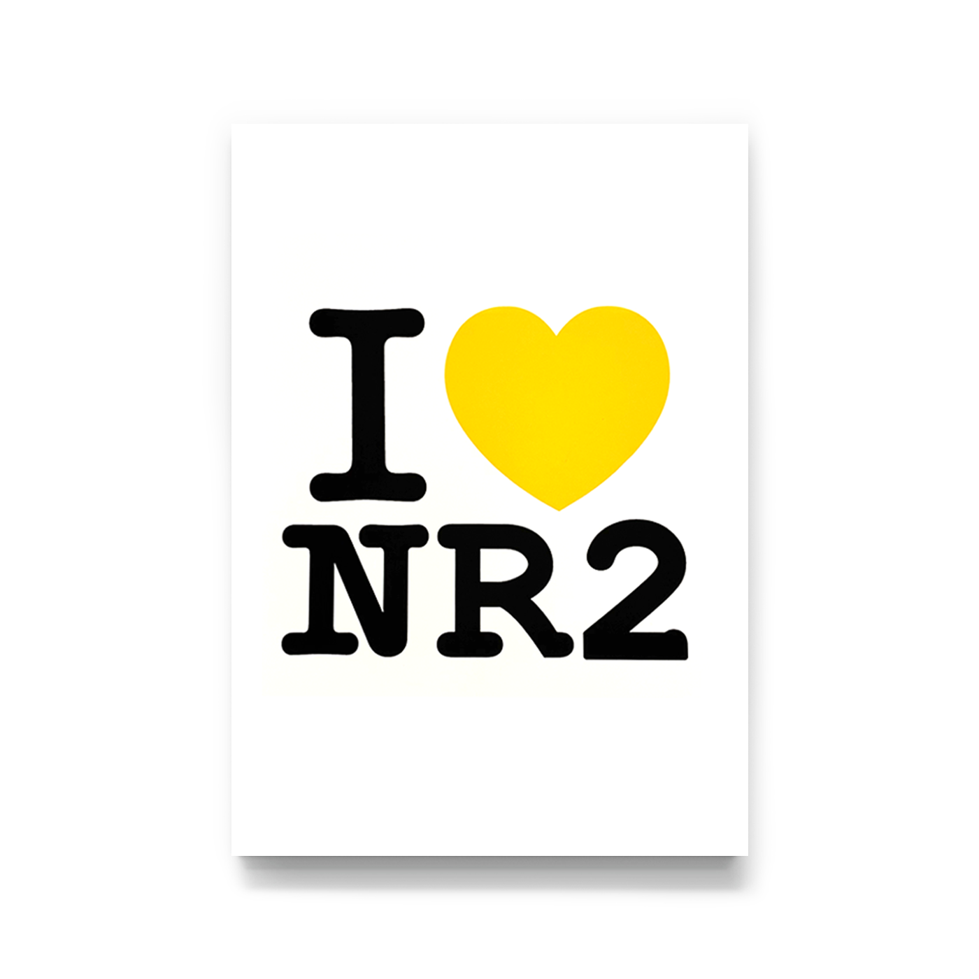 I Love NR2 Print