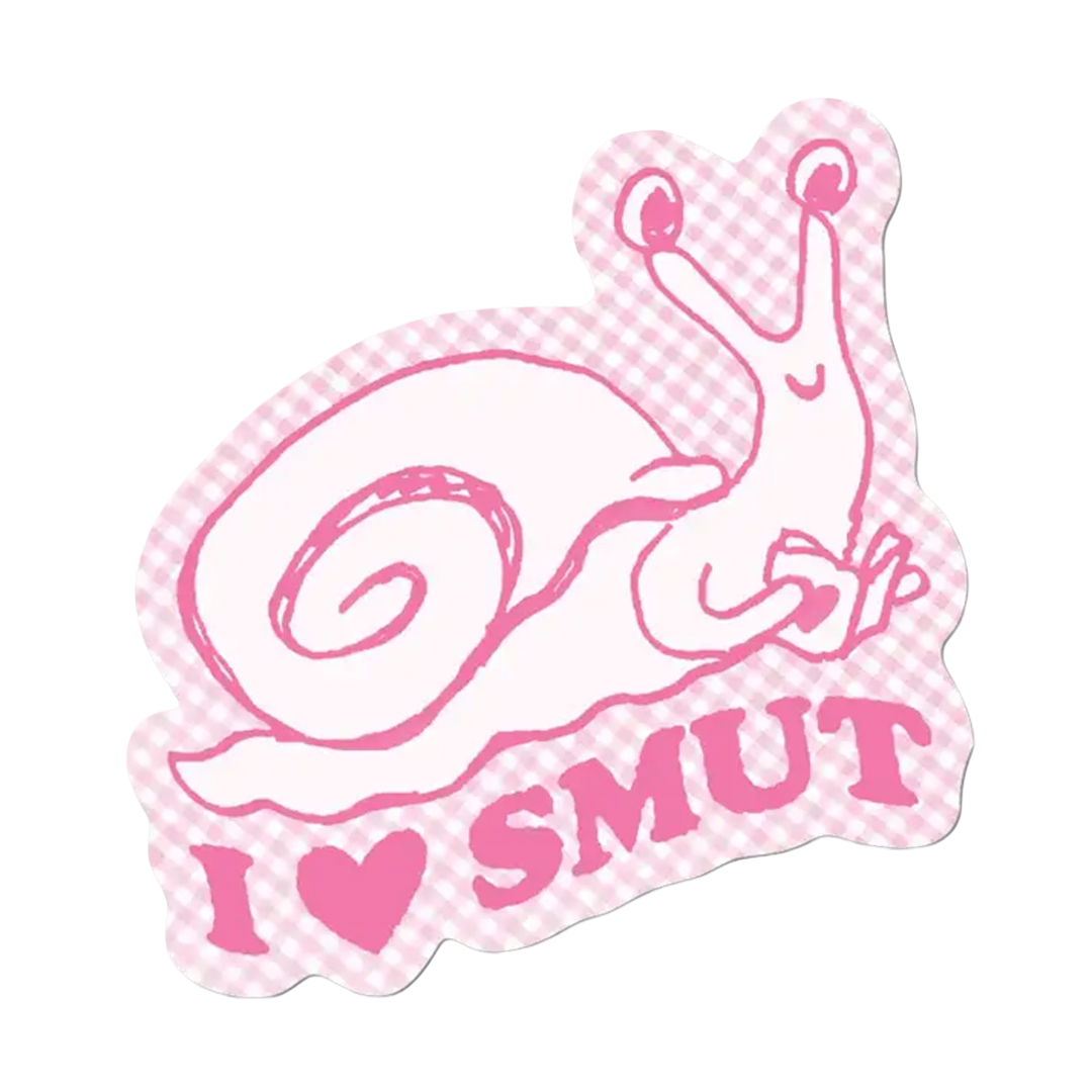 I Love Smut Snail By Apply - Die-Cut Sticker