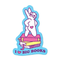 I <3 Big Books By Apply - Die-Cut Sticker