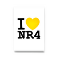 I Love NR4 Print