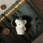 Junior Boris Bear Keyring - Sand Beige