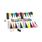 Keith Haring Backgammon and Checkers Wooden Set