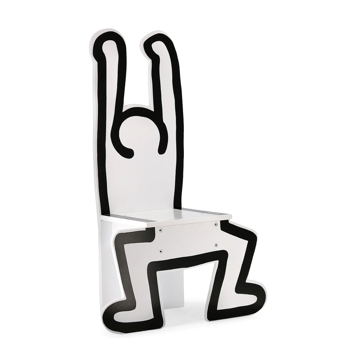 Keith Haring Kids’ Chair – White