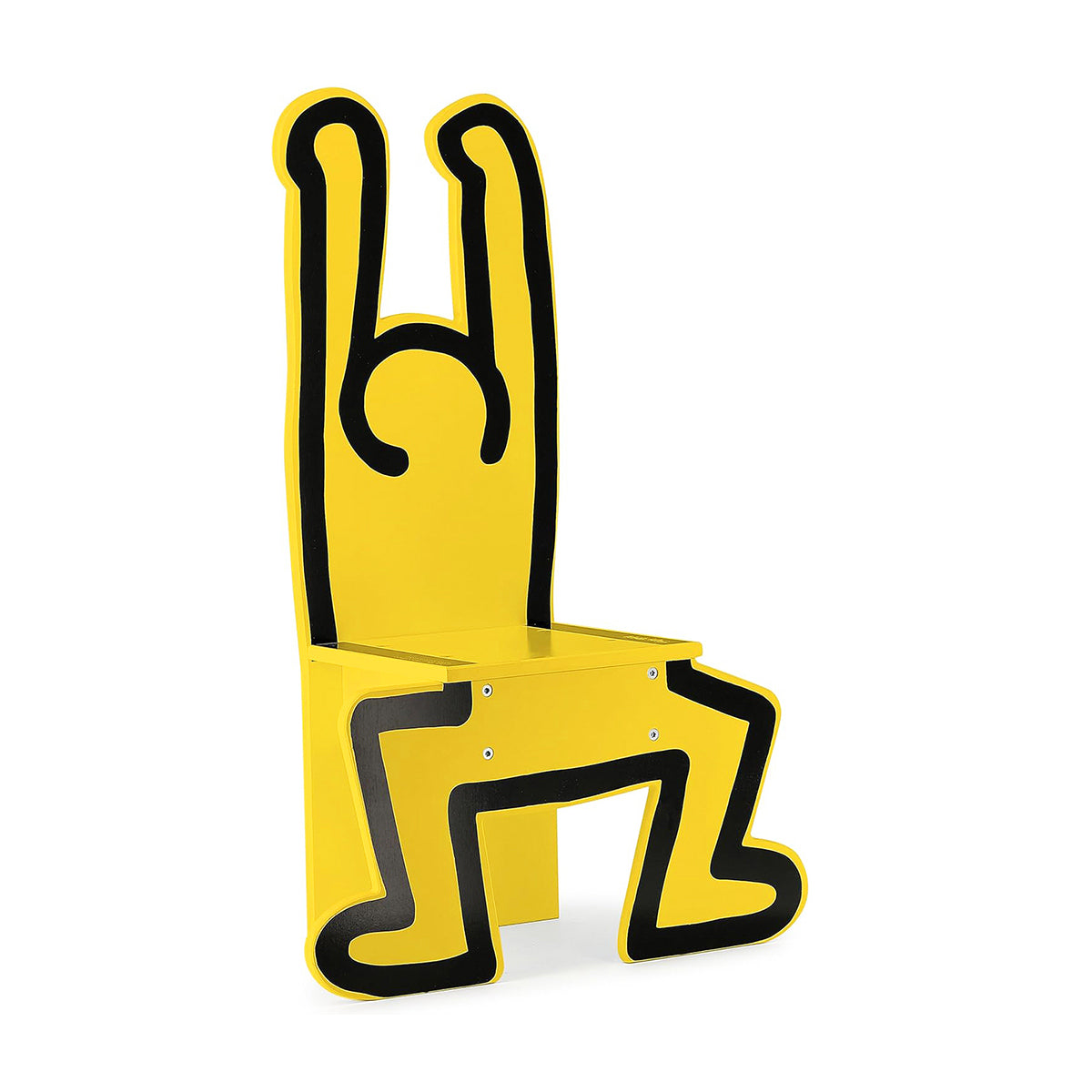 Keith Haring Kids’ Chair – Yellow