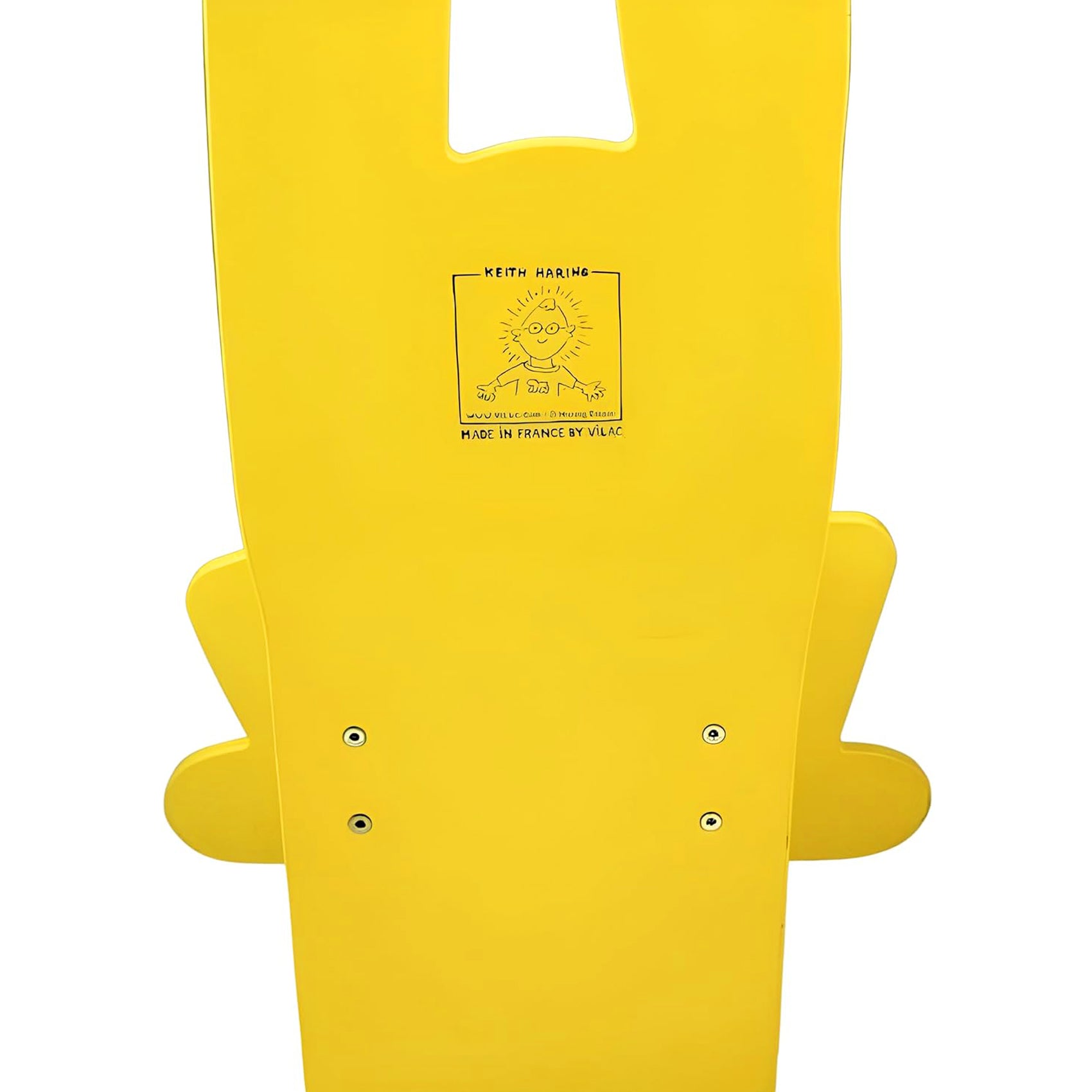 Keith Haring Kids’ Chair – Yellow