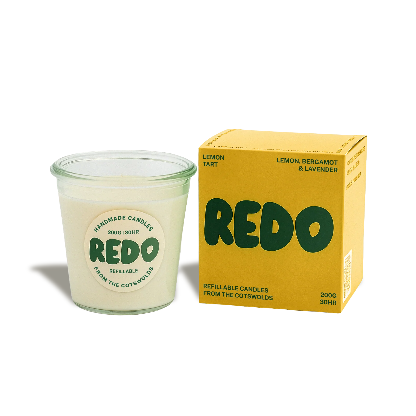Redo Refillable Candle – Lemon Tart