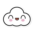 Little Cloud By Friendswithyou - Die-Cut Sticker
