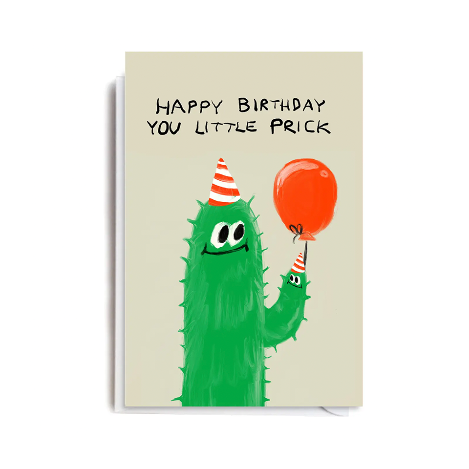 Little Prick - Birthday Card