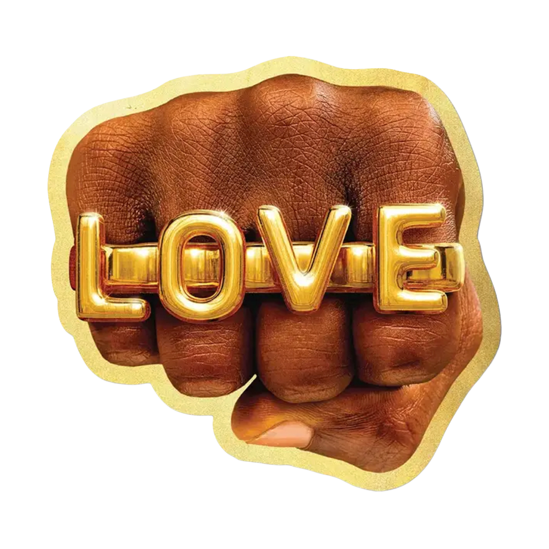 Love Fist By Toiletpaper - Die-Cut Sticker
