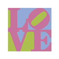 Love (Pink) By Robert Indiana