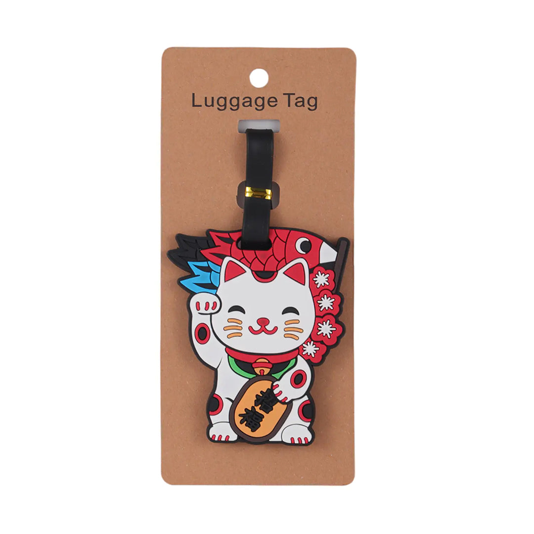 Urban Tokyo - Lucky Cat Silicone Luggage Tag