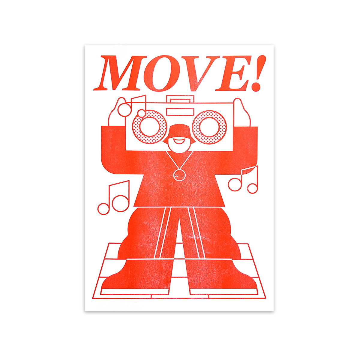 MOVE! A3 Print by Conner Perry