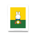 Miffy Eating Dinner Print 11x14"